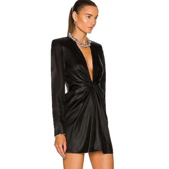 NWT Gauge 81 Zarate Mini Dress Black XS Revolve - Picture 14 of 16